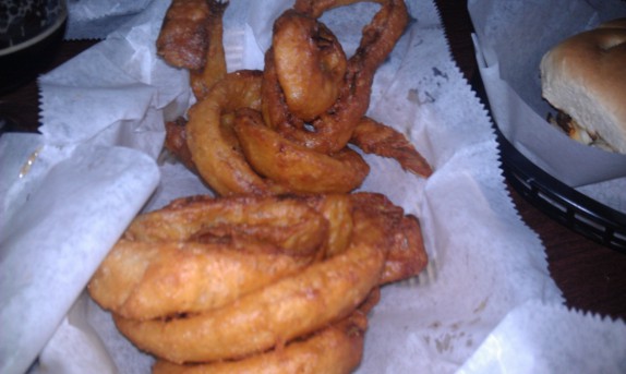 Side order of Onion Rings from The Ruck