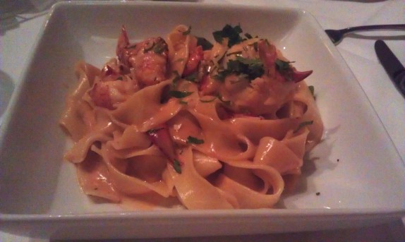 Lobster pappardelle