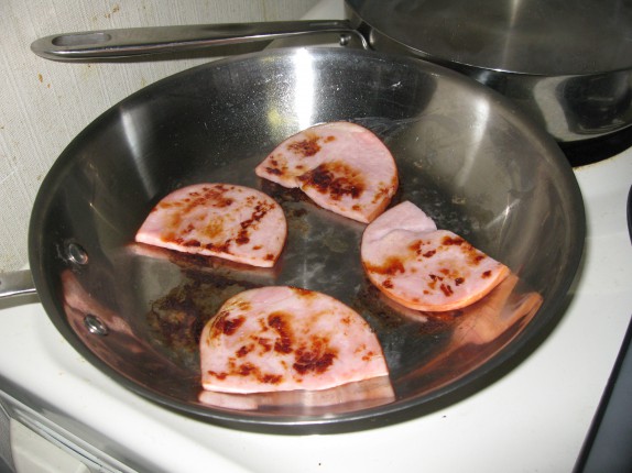 ham slices