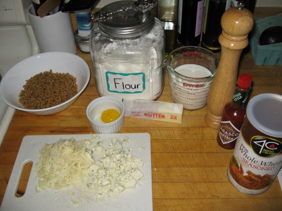 Mac and Cheese ingredients