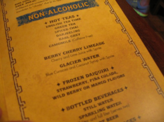 Non-alcoholic drinks