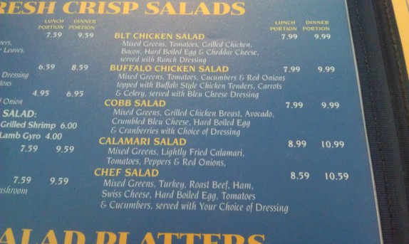 Cobb Salad at Capital City diner