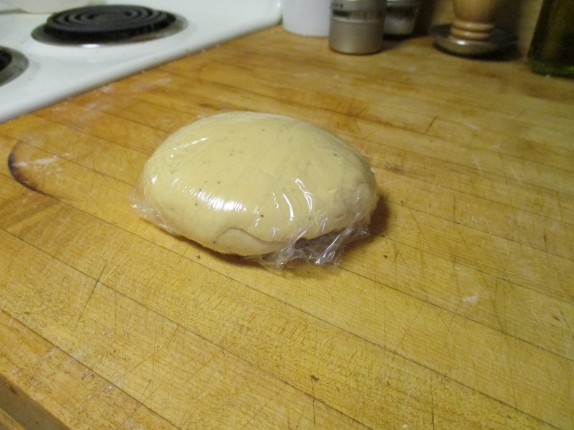 Dough ready to go.