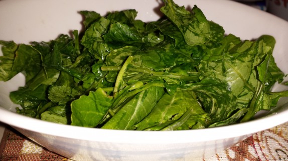 Baby kale salad