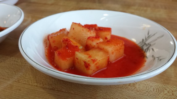 Chopped Radish Cube Kimchi