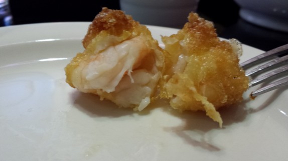 inside of a shrimp dumpling