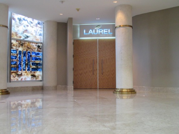 Laurel entrance from Museum