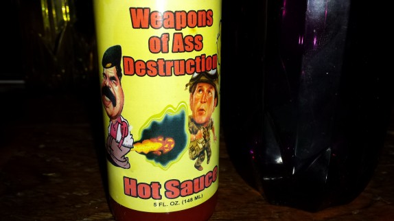 Weapons of Ass destruction hot sauce