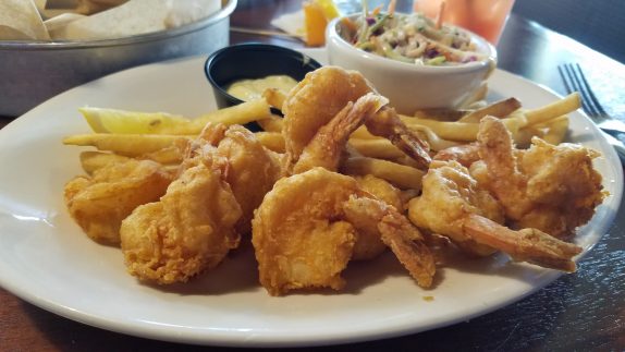 Shrimp and chips